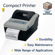 Compact & Reliable - SATO CG412DT Label Printer 300 dpi + Accessories Included picture