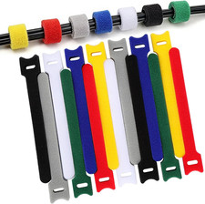 70 PCS Reusable 6 Inch Cable Ties - Adjustable Organizer for Home & Office picture