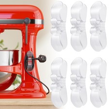 6PCS Clear Cord Organizer for Appliances, Kitchen Appliance Cord Organizer St... picture