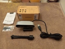 DEPSTECH HD Webcam D04 Silver/Black - New (Open Box) picture