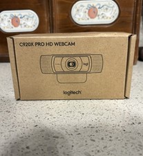 NEW Logitech C920X Pro HD Webcam USB Streaming Video For PC Mac ChromeOS picture