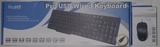 ProHT USB Wired Keyboard and Optical USB Mouse SET picture