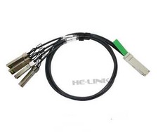 3m JNP-100G-4X25G-3M Juniper Compatible 100G QSFP28 to 4x25G SFP28 DAC Cable picture