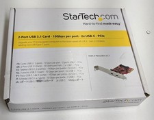 StarTech.com PEXUSB312C3 2-Port USB 3.1 USB-C PCIe Card 10Gbps picture
