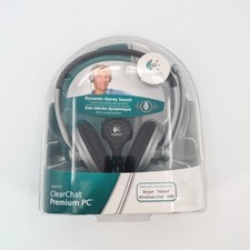 Logitech ClearChat Premium PC Headset Noise Canceling BRAND NEW picture