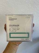 New HPE LTO-6 Ultrium 6.25TB RW Data Cartridge Backup Storage Tape C7976A Sealed picture