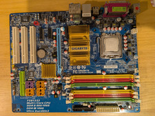 Gigabyte Technology GA-P35-DS3R, LGA 775/Socket T Motherboard w/CPU & Cooler picture