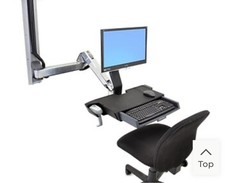 Ergotron - StyleView Sit-Stand Combo Arm Extender 45-261-026 picture