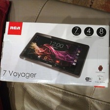 RCA 7 Voyager Quad Core Android Tablet BLACK . New in box unopened. picture