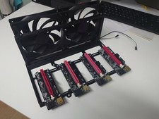 Ripe3D Quad External GPU Graphics Card Stand for DIY Mining Rig, Multi GPU Stand picture