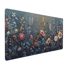 OUNNTC Desk Mat Morandi Botanical Wildflower picture