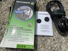 Kryptonite 5mm Key Cable Lock Notebook Computer Anti Theft picture