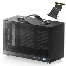 S300 Miniitx Pc Gaming Case Front I/o Usb 3.0 Type C Port Sfx Power Supply 10013 picture
