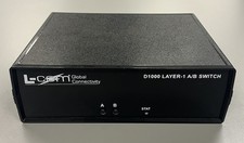 L-COM DB9 D1000 LAYER 1 A/B SWITCH BOX - LATCHING picture