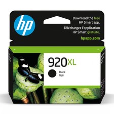 HP 920XL Black Ink Cartridge High Yield 1200 Pages for HP OfficeJet 6000 6500 picture