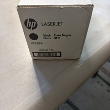 HP 83A Black Toner Ink Cartridge CF283AD 2 Pack Genuine OEM Original NEW SEALED picture