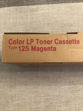 Genuine Ricoh Color LP Toner Casette Type 125 Magenta 400840 G798-17 picture