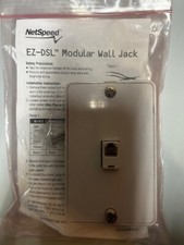 NetSpeed EZ-DSL Wall Jack with built in Filter  - New picture