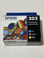 Epson 202 Color Ink Cartridge Magenta Yellow Cyan EXP 12/26 picture