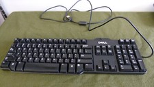 Dell Model L100 USB Wired Desktop Keyboard Black picture