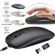 2.4GHz USB Wireless Optical Mouse Mice for Apple Mac Macbook Pro Air PC White picture