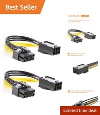 6-Pin to 8-Pin PCIe Power Adapter Cable - Cost-Effective Upgrade for Gaming picture