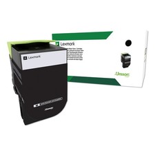 Lexmark 80C1HK0 High-Yield Toner, 4000 Page-Yield, Black picture