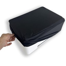 Universal Elastic Waterproof Printer Dust Cover Black Stretch Fabric Protector picture