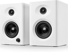 Computer Speakers for Desktop PC, 60W Bluetooth Surround 3 inches, White picture