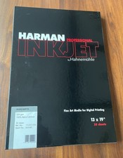 Harman Pro Inkjet Paper by  Hahnemuhle 320gsm 13X19 NIB picture