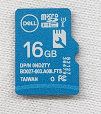 Dell ND2TY 16GB Blue vFlash Micro SD Card picture