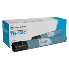 Compatible Toner Cartridge Replacement for Konica Minolta TN-321C A33K430 (Cyan) picture