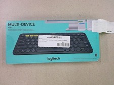 Logitech K380 Wireless Bluetooth Keyboard Dark Gray Multi-Device 920-007558 NEW picture