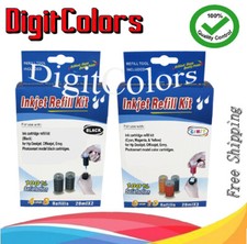 Ink Cartridge Refill ink  tool kit box for HP67  67XL 65 63XL 62XL color combo picture