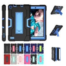 Fire 7 Table Fire 7 9th 7th 12th Gen Tab Case Hybrid Shockproof Rugged Kickstand picture