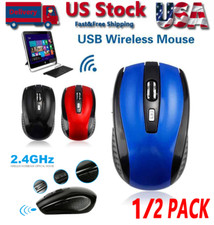 2.4GHz Wireless Optical Mouse Mice & USB Receiver For PC Laptop Computer DPI USA picture