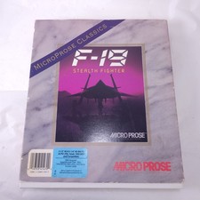 F-19 Stealth Fighter Micro Prose PC Game picture