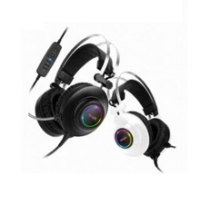 ABKO Hacker N550 Gaming Headset RGB 3D Sound Noise Cancelling Mic LED Light picture