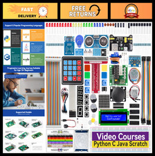 Raspberry Pi Starter Kit - Compatible with 5, 4B, 3B, B+, Zero 2 W - Python, Jav picture