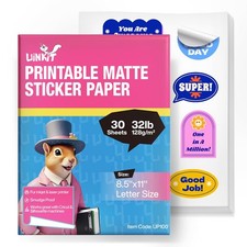 Uinkit Adhesive Photo Paper 8.5x11
