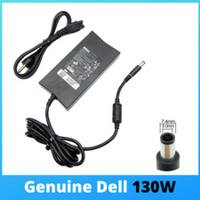 Genuine Dell HA130PM160 AC Adapter Power Supply 130Watt Laptop Charger picture