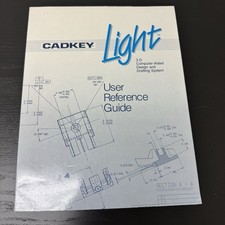 Cadkey Light 3-D Computer Aided Design and Drafting System Version 1.5, PB, 1990 picture