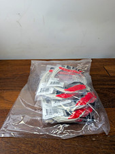 Zef Pro Series Mini Cat 6A 7ft White Booted RJ-45 Patch Cable 10pcs picture