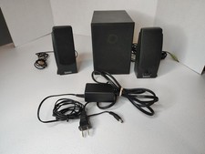 ALTEC LANSING SERIES 100 121 AMPLIFIED SPEAKER SYSTEM w/ Subwoofer picture
