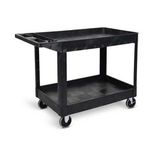Luxor XLC11-B Two-Shelf Heavy-Duty Utility Cart picture