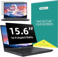 Removable 4-Way 360° Privacy Screen for 15.6 Inch 16:9 Laptop, Anti-Glare Filter picture