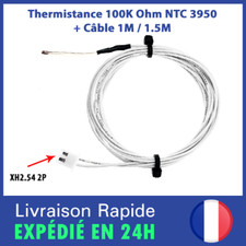 Thermistor NTC 3950 with Terminal XH2.54-2P 100K ohm Hotend Thermistor Sensor picture