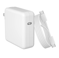 96W USB-C Power Adapter For MacBook Pro/Air, Fast Charger with 6.6ft Cable - New picture