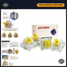 70Pcs Pre-Lubed Mechanical Keyboard Switches, Tactile 50gf, RGB SMD, 3 Pin picture