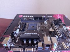 MSI B350M PRO-VD PLUS Socket AM4 Micro ATX Motherboard - Never used picture